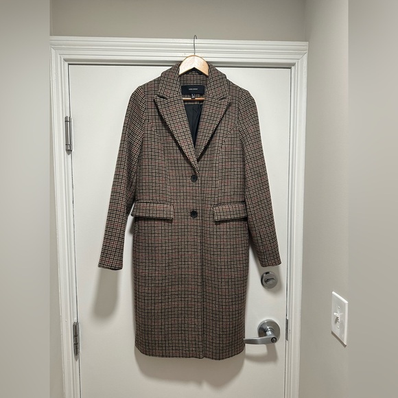 Vero Moda Jackets & Blazers - Like New Vero Moda Checkered Plaid Coat